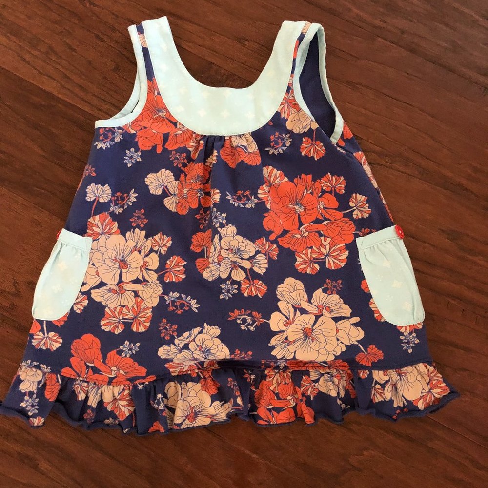 Matilda Jane Size 6 Floral Tank Top